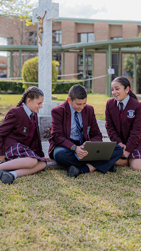 Bede Polding Catholic College students