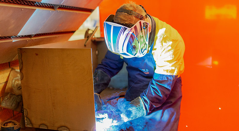 St Andrews College Marayong student doing VET classes