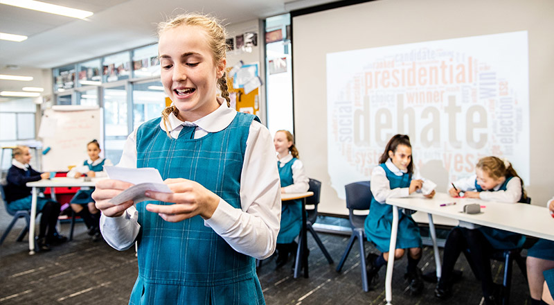 Public Speaking and Debating - Catholic Schools Parramatta Diocese Ltd