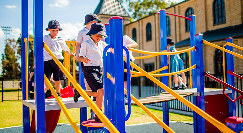 Fantastic outdoor play spaces in Catholic Schools Parramatta Diocese