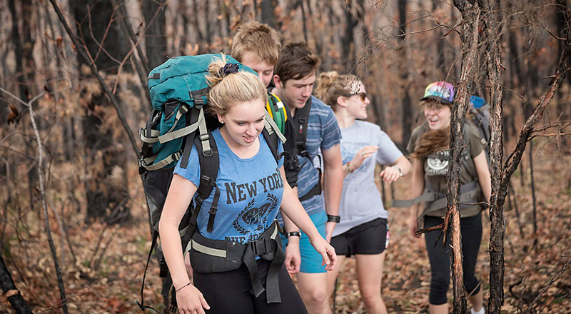 Secondary Catholic Schools Parramatta Diocese students participating in Duke of Edinburgh