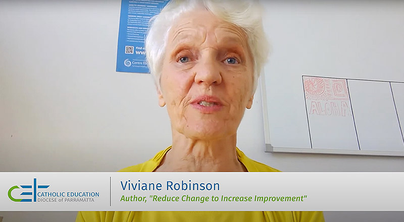 Viviane Robinson, Learning Partner at Catholic Schools Parramatta Diocese Ltd