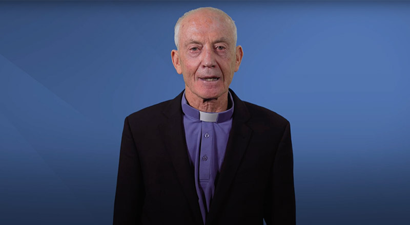 Rev Msgr Dr Brendan Daly endorsement for Encountering Jesus CSPDs Religious Education Curriculum