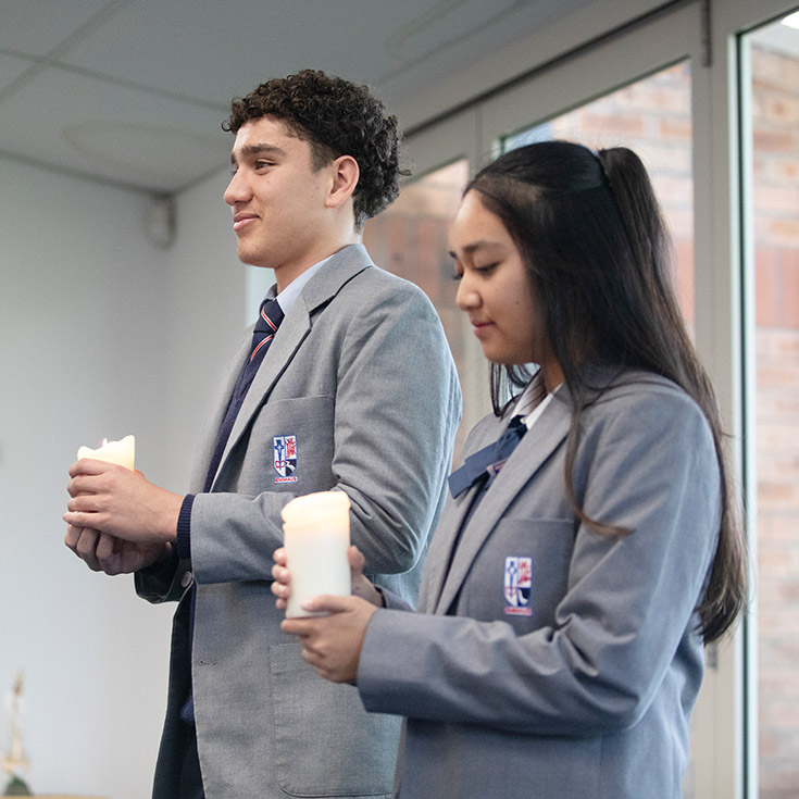 Emmaus students taking part in Religious Education in Catholic Schools Parramatta Diocese