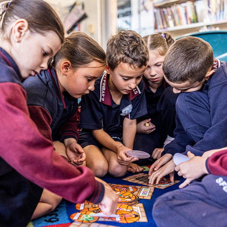 Students learning collaboratively in Catholic Schools Parramatta Diocese