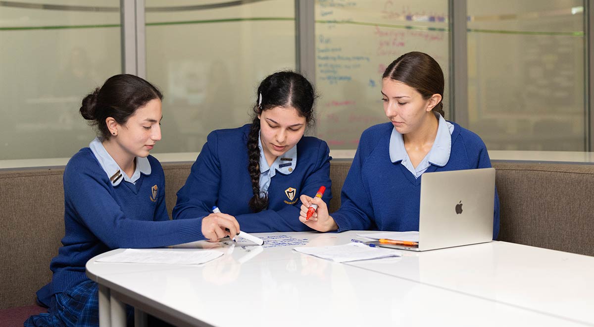 School of Now student