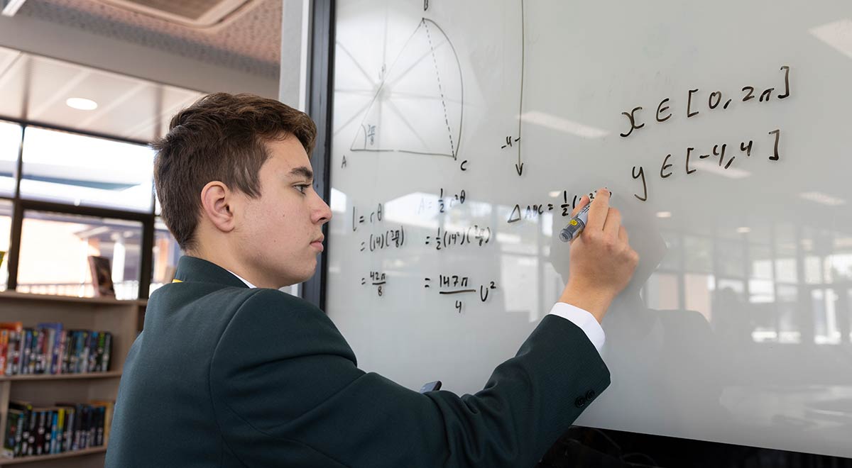 School of Now student