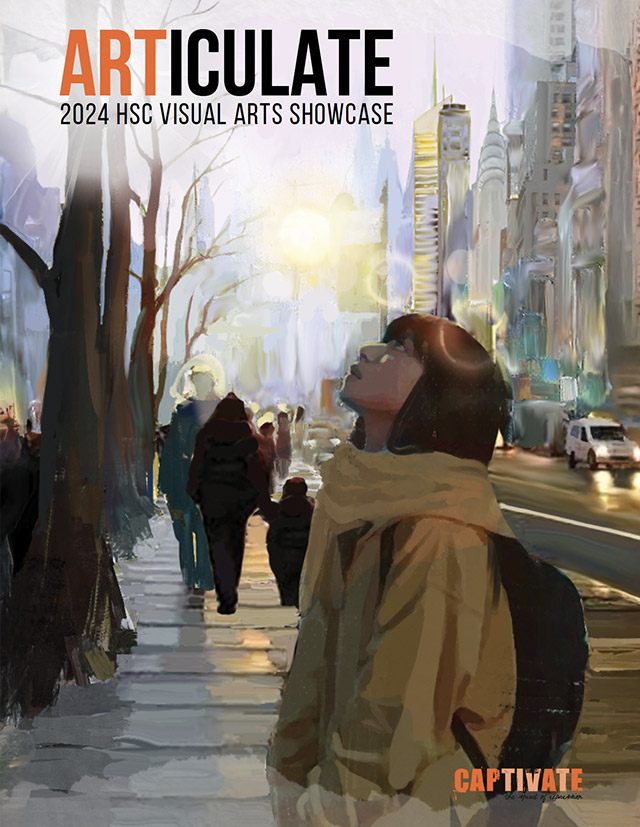 2025 ARTICULATE HSC Visual Arts Showcase front cover